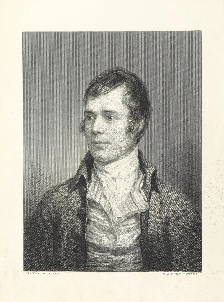An illustration from The Complete Works of Robert Burns ... With a new life and notes critical and biographical by Allan Cunningham. With illustrations on steel, 1886, leaf 6