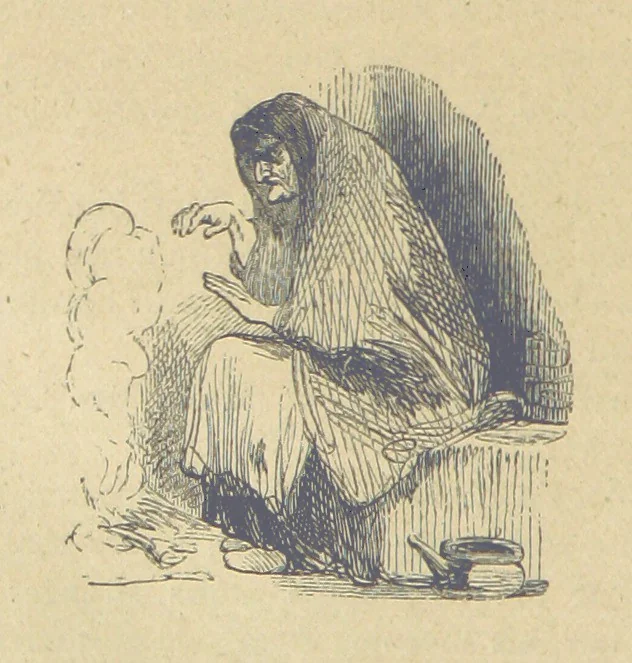An illustration from Gerard Mastyn, the son of a genius, etc, 1877, leaf 198
