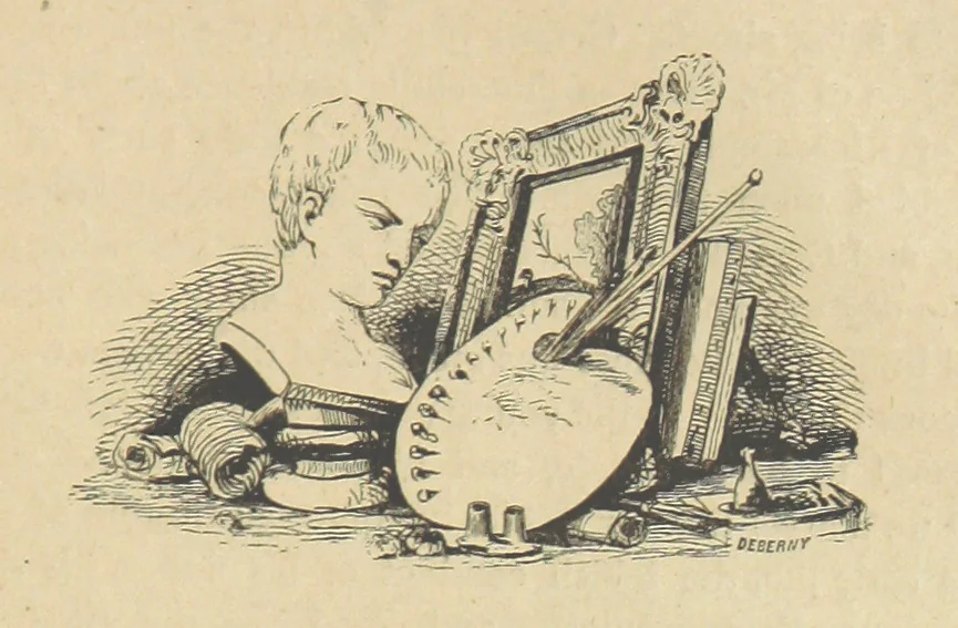 An illustration from Gerard Mastyn, the son of a genius, etc, 1877, leaf 199