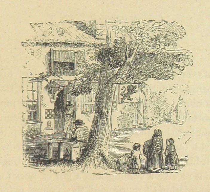 An illustration from Gerard Mastyn, the son of a genius, etc, 1877, leaf 207