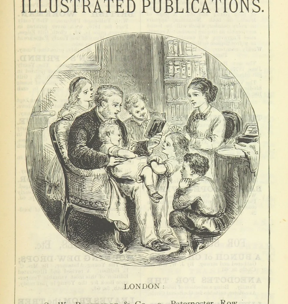 An illustration from Gerard Mastyn, the son of a genius, etc, 1877, leaf 243