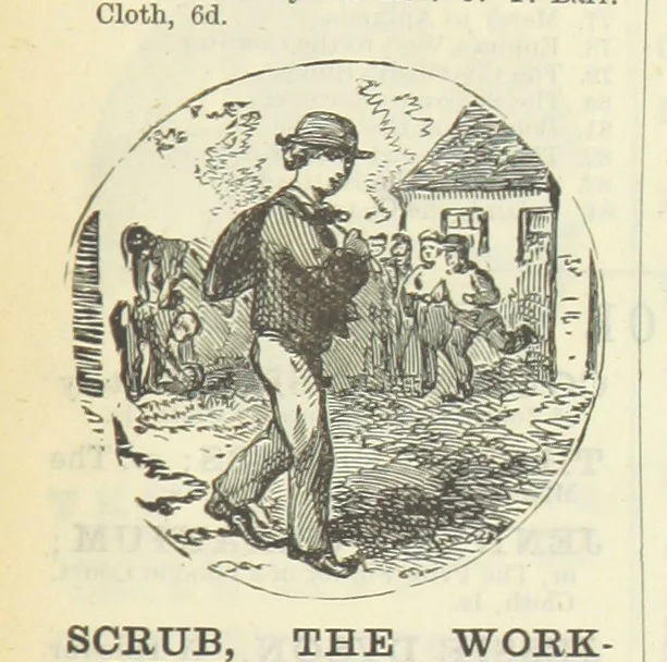 An illustration from Gerard Mastyn, the son of a genius, etc, 1877, leaf 251