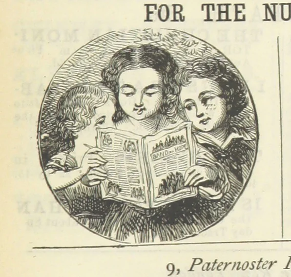 An illustration from Gerard Mastyn, the son of a genius, etc, 1877, leaf 253