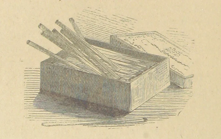 An illustration from Gerard Mastyn, the son of a genius, etc, 1877, leaf 52