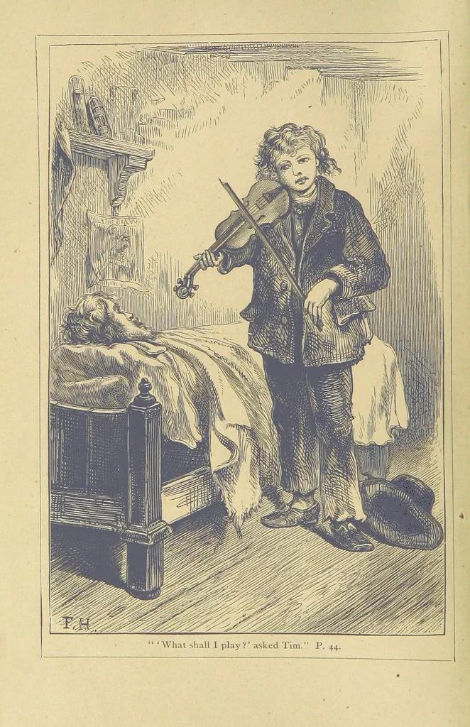 An illustration from Gerard Mastyn, the son of a genius, etc, 1877, leaf 6