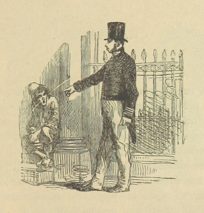 An illustration from Gerard Mastyn, the son of a genius, etc, 1877, leaf 95