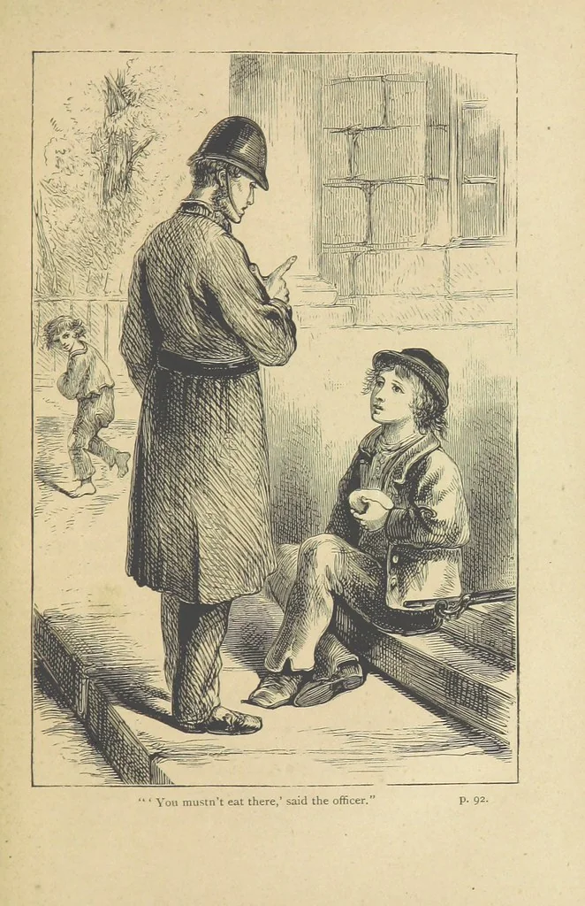 An illustration from Gerard Mastyn, the son of a genius, etc, 1877, leaf 97