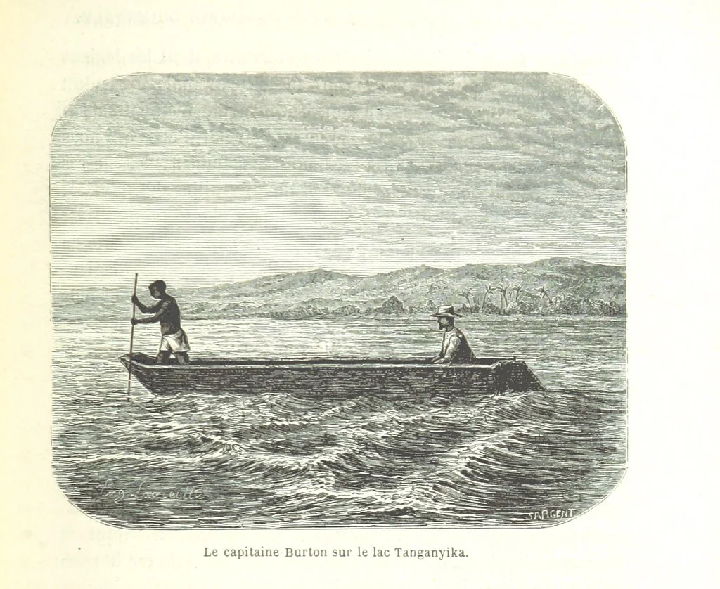 An illustration from Voyage aux grands lacs de l'Afrique Orientale ... Ouvrage traduit ... par Mme H. Loreau, et illustré de 37 vignettes, 1862, leaf 441