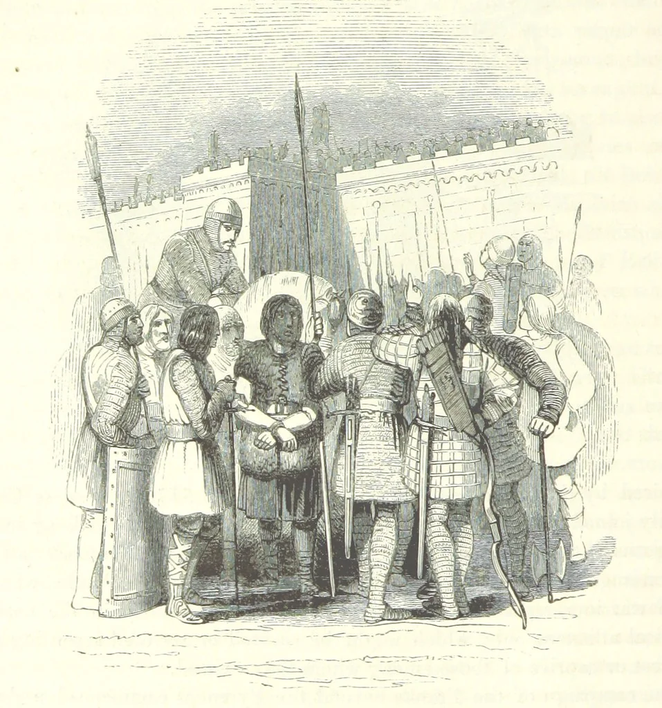 An illustration from The Pictorial History of France and of the French People ... Enriched with ... designs by Jules David, 1843, leaf 102