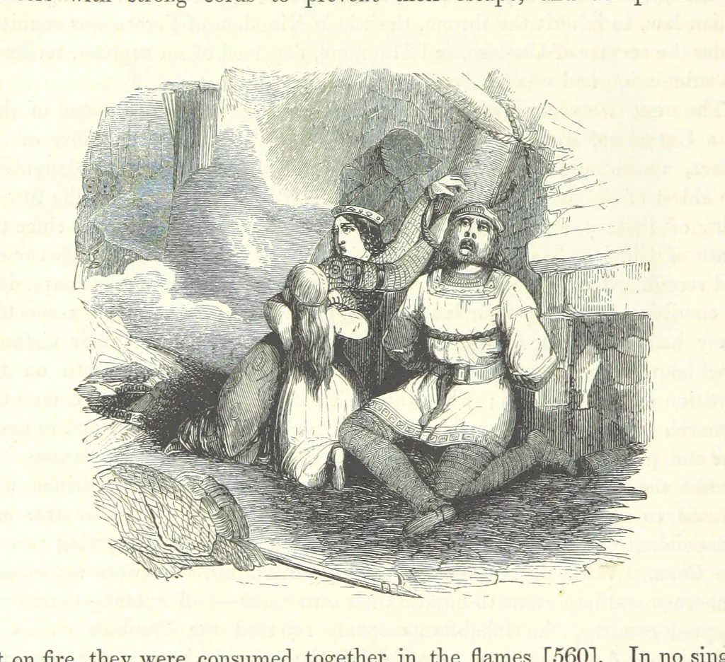 An illustration from The Pictorial History of France and of the French People ... Enriched with ... designs by Jules David, 1843, leaf 108