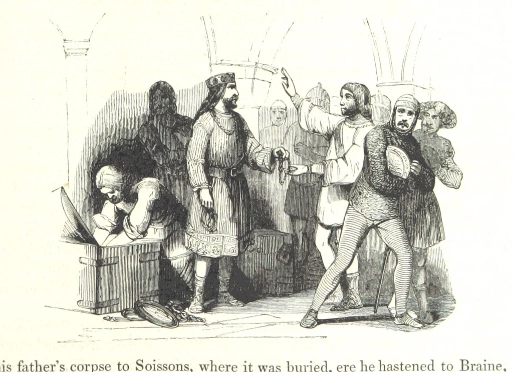 An illustration from The Pictorial History of France and of the French People ... Enriched with ... designs by Jules David, 1843, leaf 109