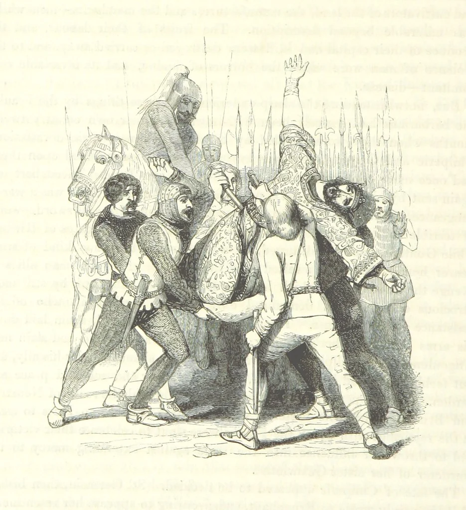 An illustration from The Pictorial History of France and of the French People ... Enriched with ... designs by Jules David, 1843, leaf 120