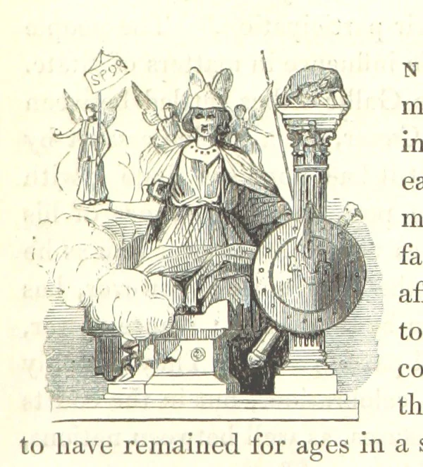 An illustration from The Pictorial History of France and of the French People ... Enriched with ... designs by Jules David, 1843, leaf 17