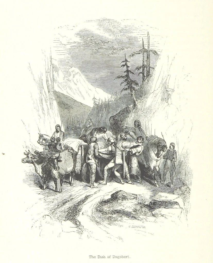 An illustration from The Pictorial History of France and of the French People ... Enriched with ... designs by Jules David, 1843, leaf 176