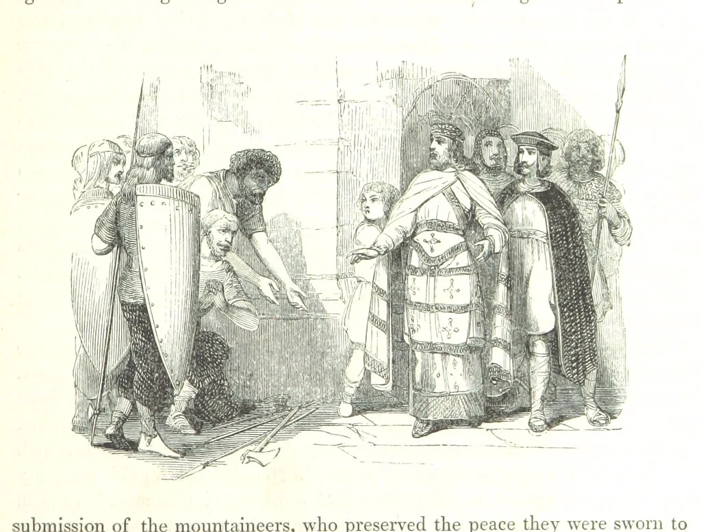 An illustration from The Pictorial History of France and of the French People ... Enriched with ... designs by Jules David, 1843, leaf 179