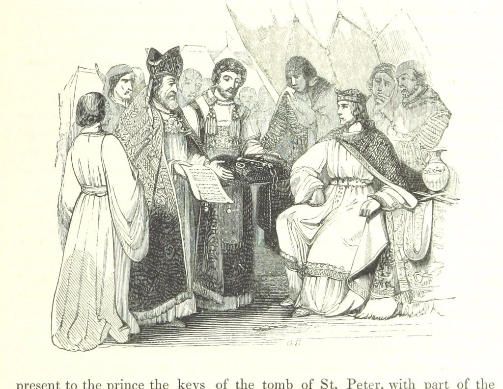 An illustration from The Pictorial History of France and of the French People ... Enriched with ... designs by Jules David, 1843, leaf 217