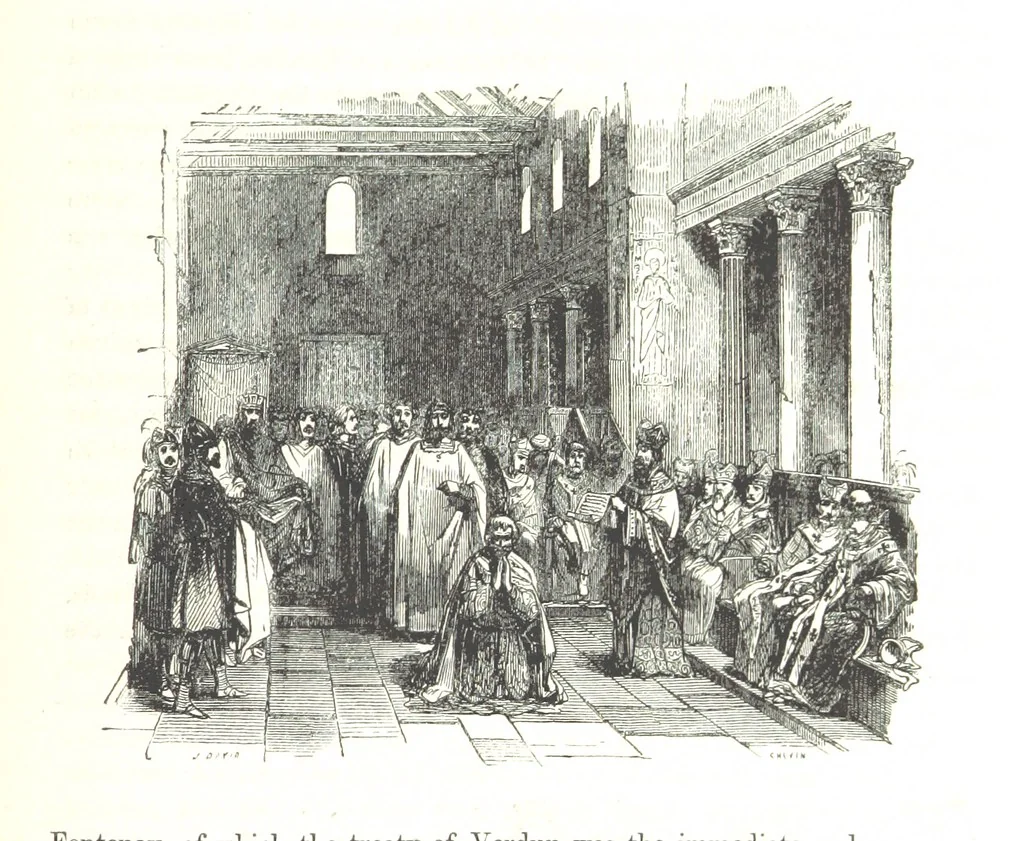 An illustration from The Pictorial History of France and of the French People ... Enriched with ... designs by Jules David, 1843, leaf 295