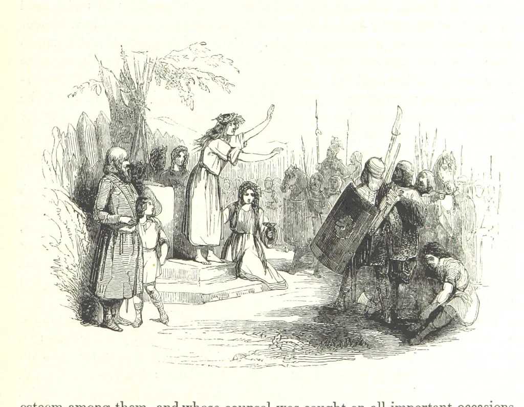 An illustration from The Pictorial History of France and of the French People ... Enriched with ... designs by Jules David, 1843, leaf 31