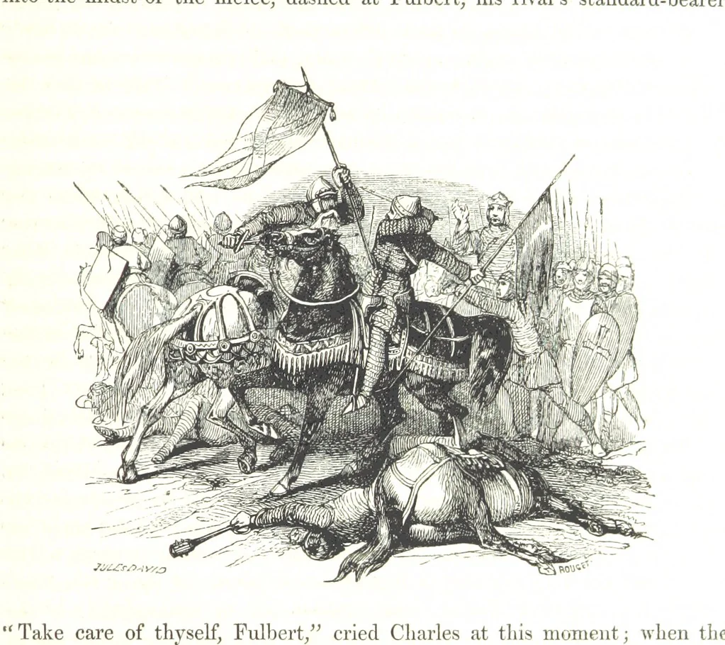 An illustration from The Pictorial History of France and of the French People ... Enriched with ... designs by Jules David, 1843, leaf 323