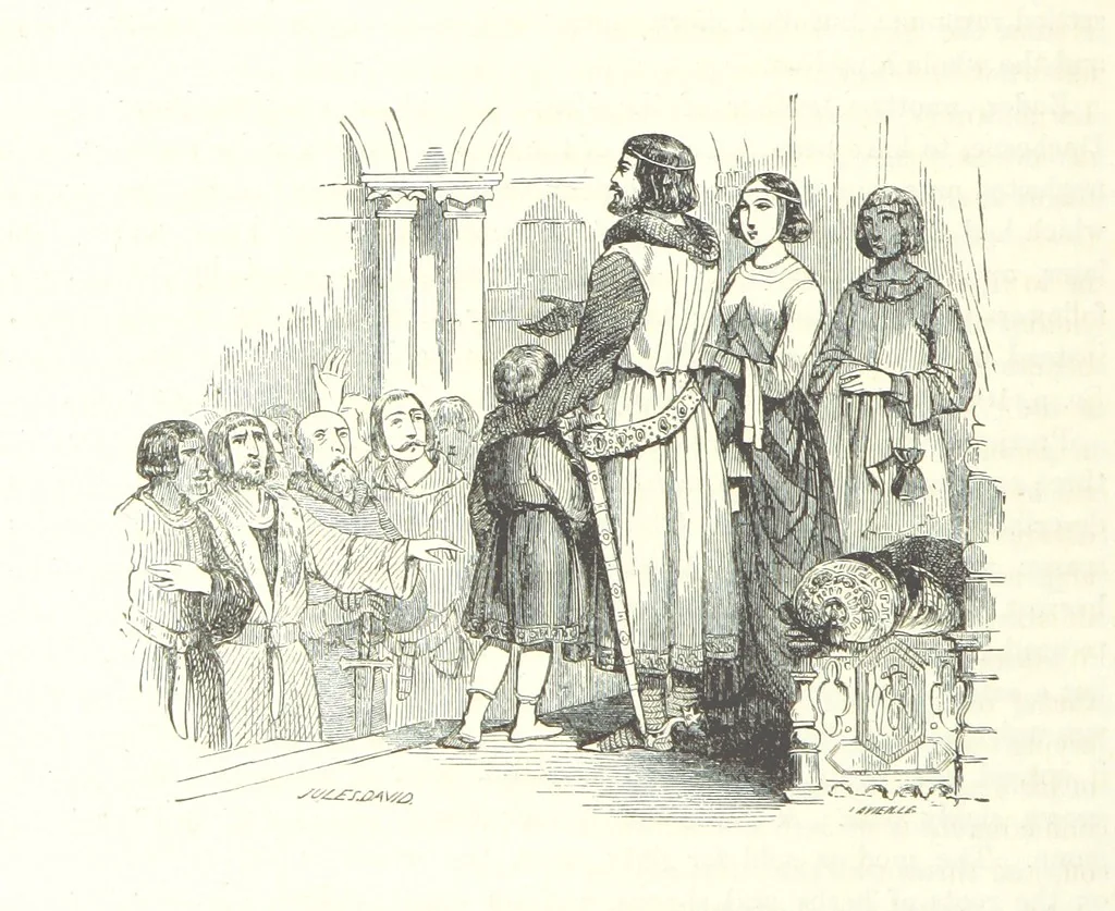 An illustration from The Pictorial History of France and of the French People ... Enriched with ... designs by Jules David, 1843, leaf 348