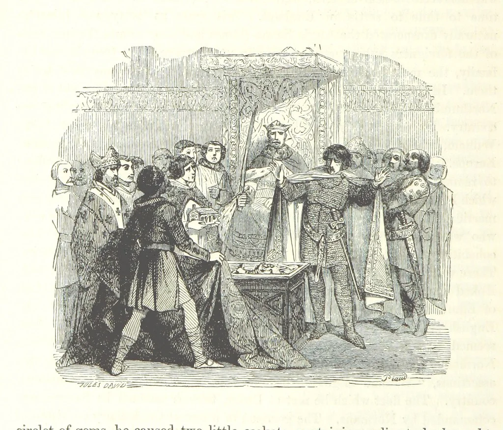 An illustration from The Pictorial History of France and of the French People ... Enriched with ... designs by Jules David, 1843, leaf 352