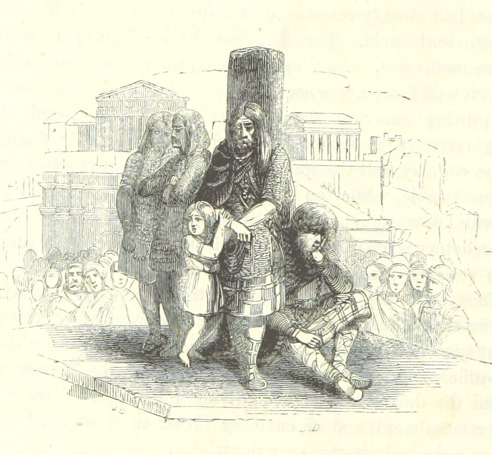 An illustration from The Pictorial History of France and of the French People ... Enriched with ... designs by Jules David, 1843, leaf 36