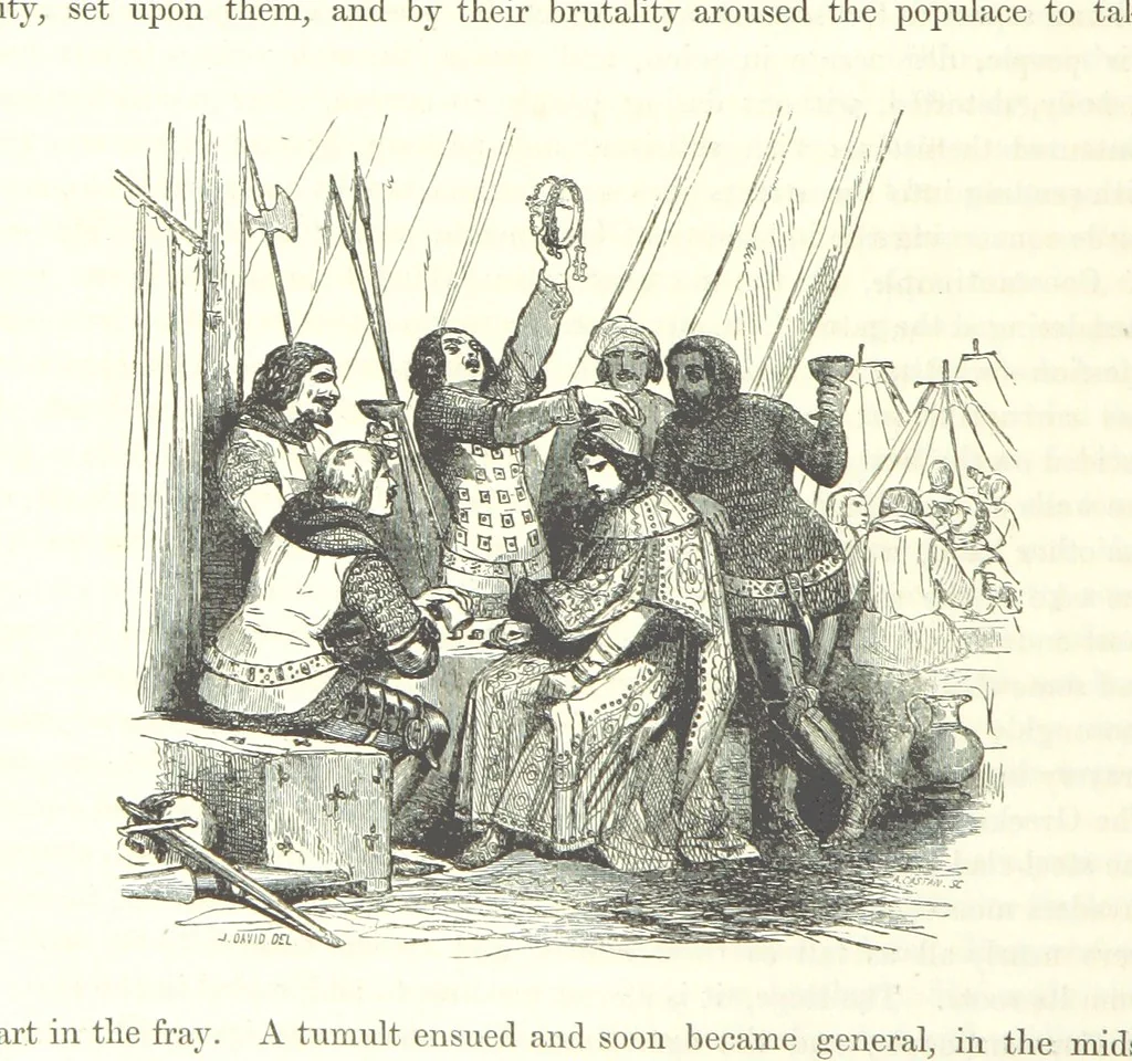 An illustration from The Pictorial History of France and of the French People ... Enriched with ... designs by Jules David, 1843, leaf 454