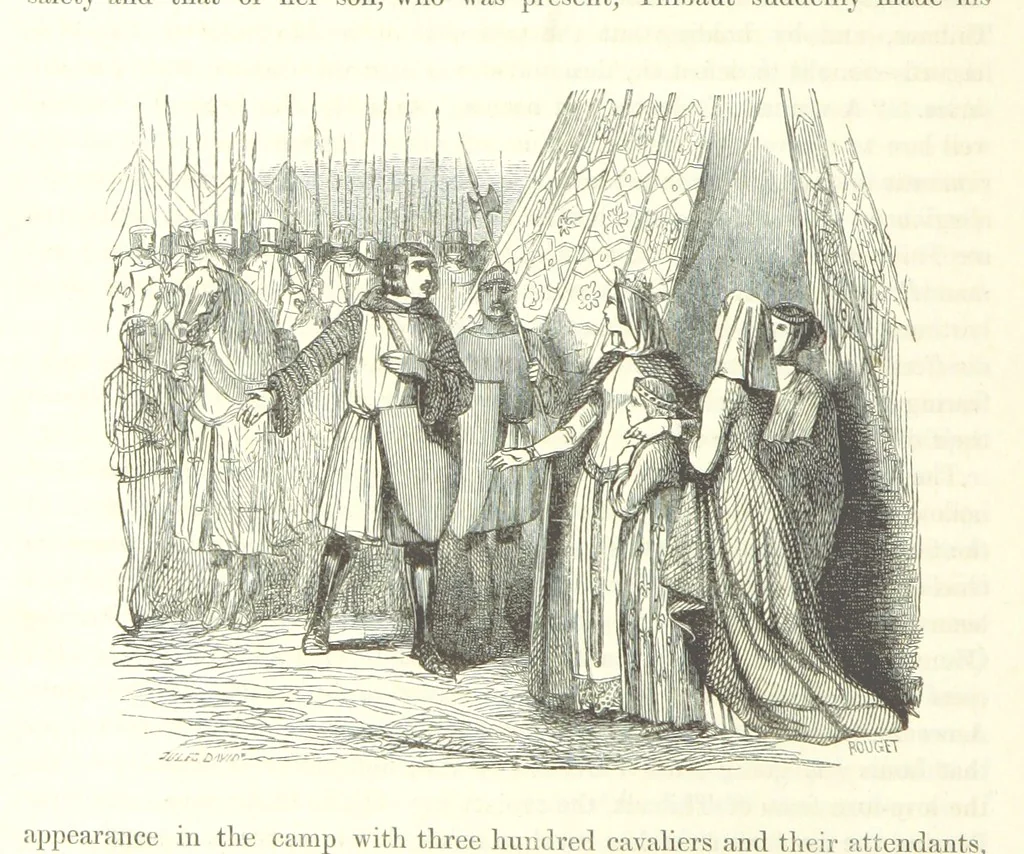 An illustration from The Pictorial History of France and of the French People ... Enriched with ... designs by Jules David, 1843, leaf 478