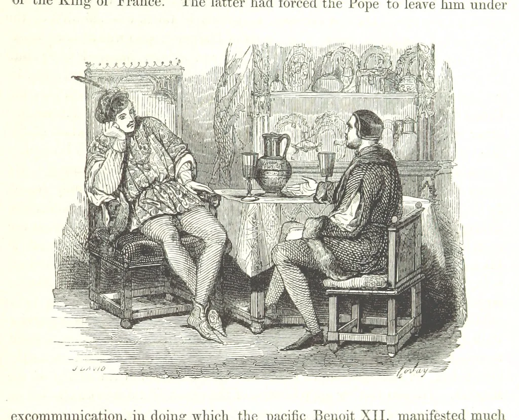 An illustration from The Pictorial History of France and of the French People ... Enriched with ... designs by Jules David, 1843, leaf 557