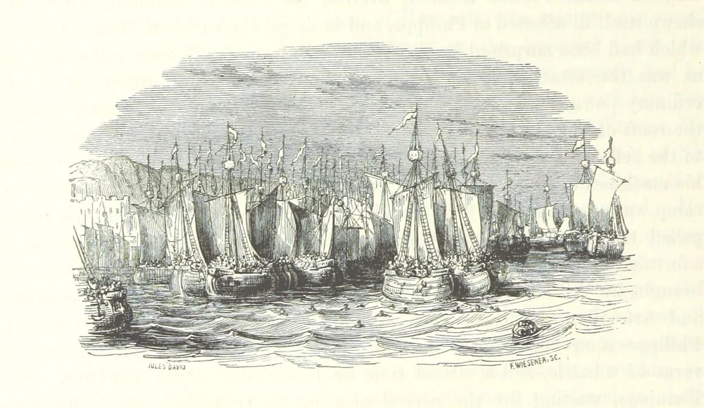 An illustration from The Pictorial History of France and of the French People ... Enriched with ... designs by Jules David, 1843, leaf 560