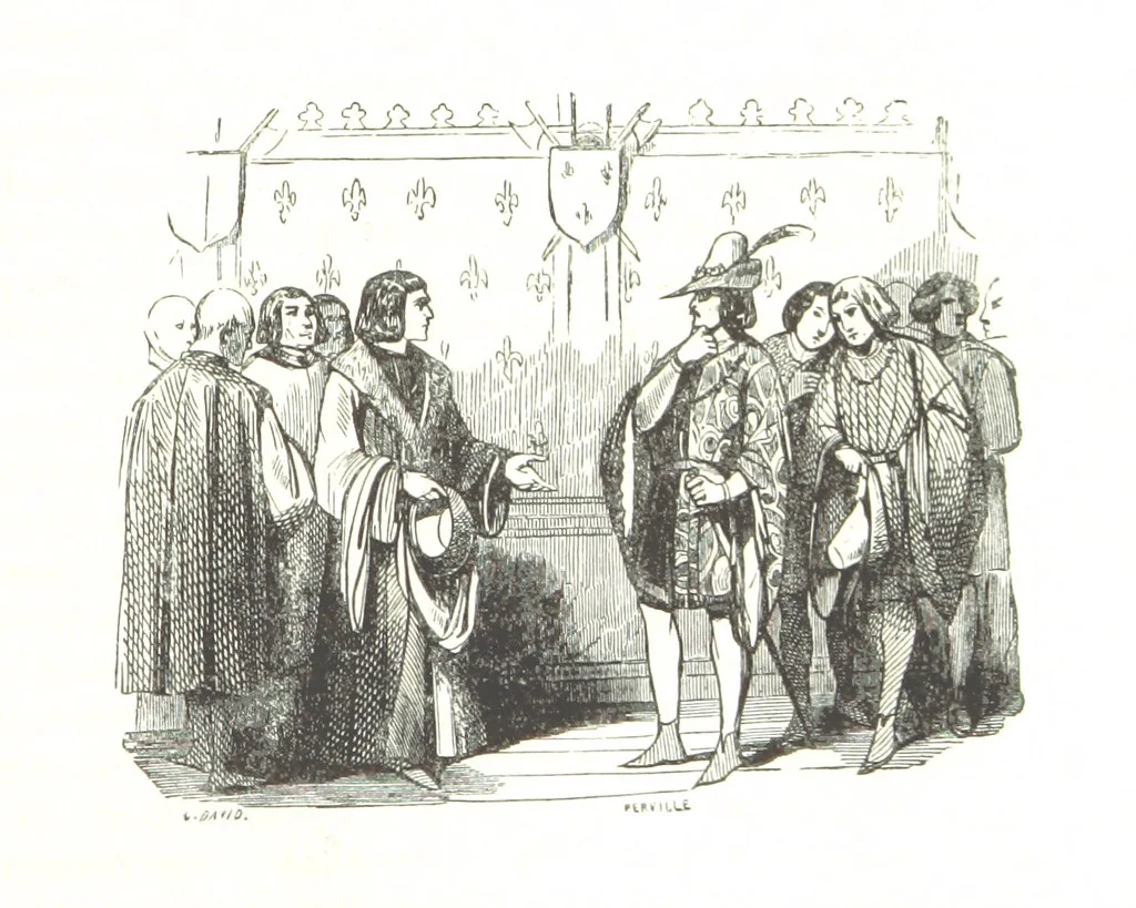 An illustration from The Pictorial History of France and of the French People ... Enriched with ... designs by Jules David, 1843, leaf 583