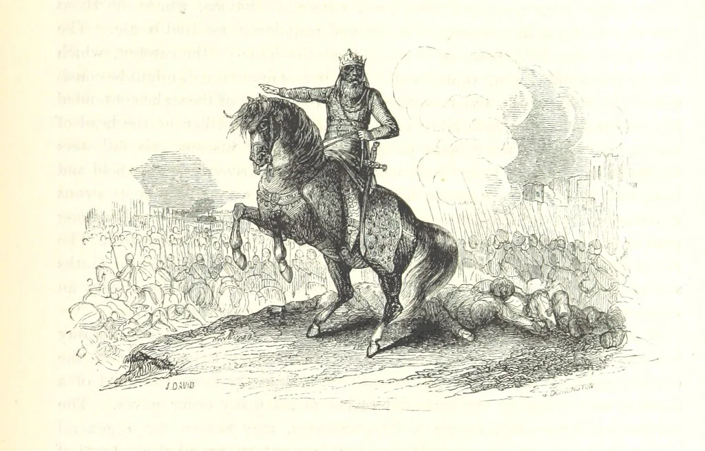 An illustration from The Pictorial History of France and of the French People ... Enriched with ... designs by Jules David, 1843, leaf 59