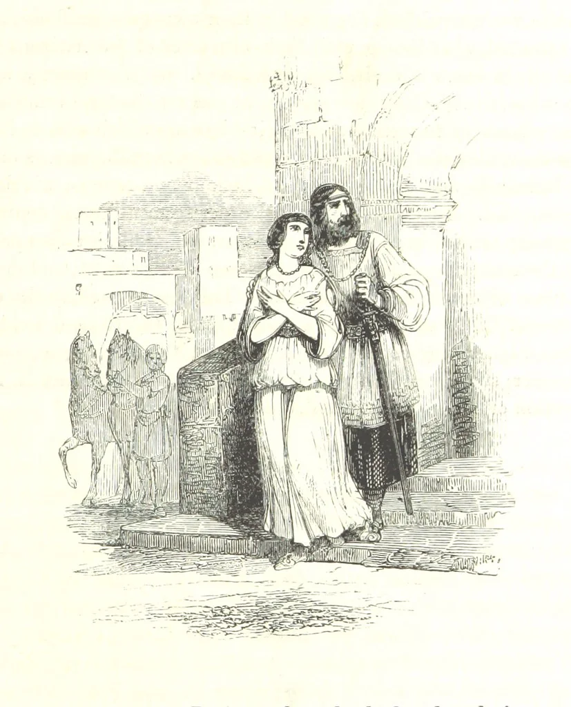 An illustration from The Pictorial History of France and of the French People ... Enriched with ... designs by Jules David, 1843, leaf 61