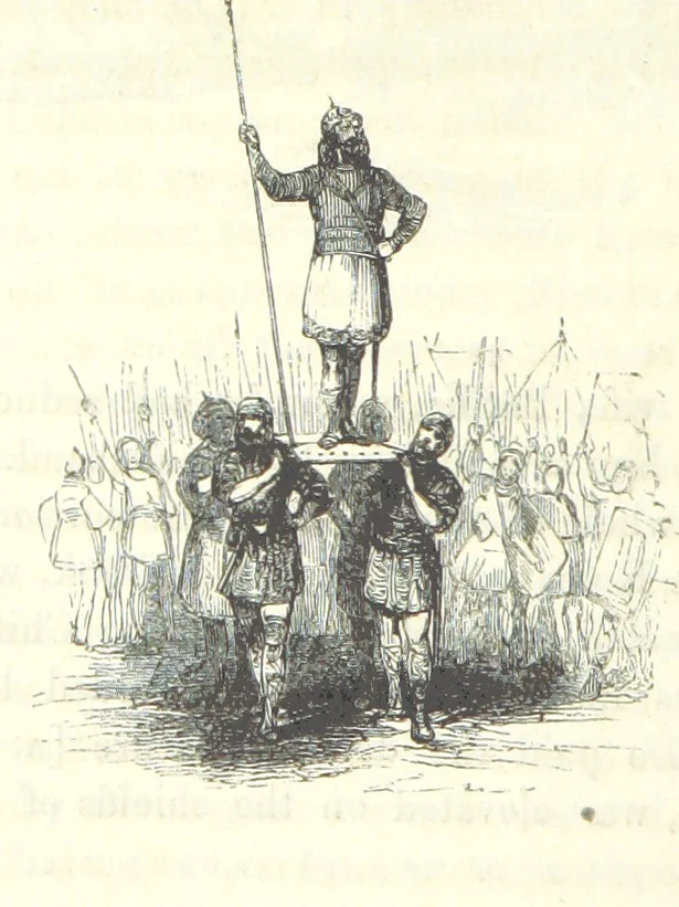 An illustration from The Pictorial History of France and of the French People ... Enriched with ... designs by Jules David, 1843, leaf 62