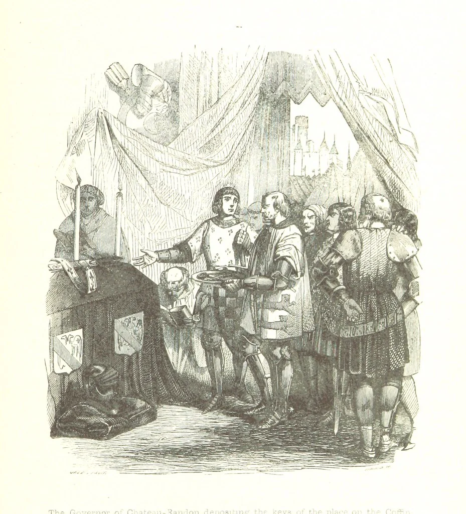 An illustration from The Pictorial History of France and of the French People ... Enriched with ... designs by Jules David, 1843, leaf 627