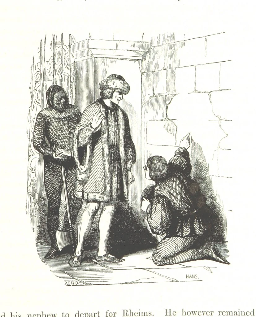 An illustration from The Pictorial History of France and of the French People ... Enriched with ... designs by Jules David, 1843, leaf 631