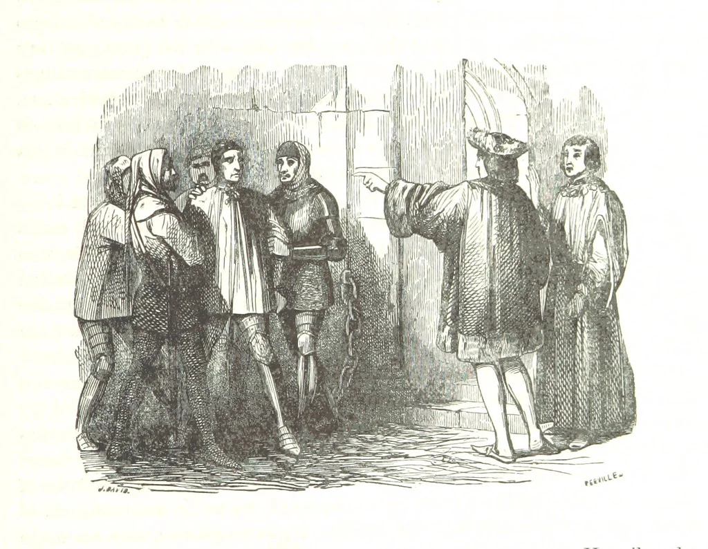 An illustration from The Pictorial History of France and of the French People ... Enriched with ... designs by Jules David, 1843, leaf 641