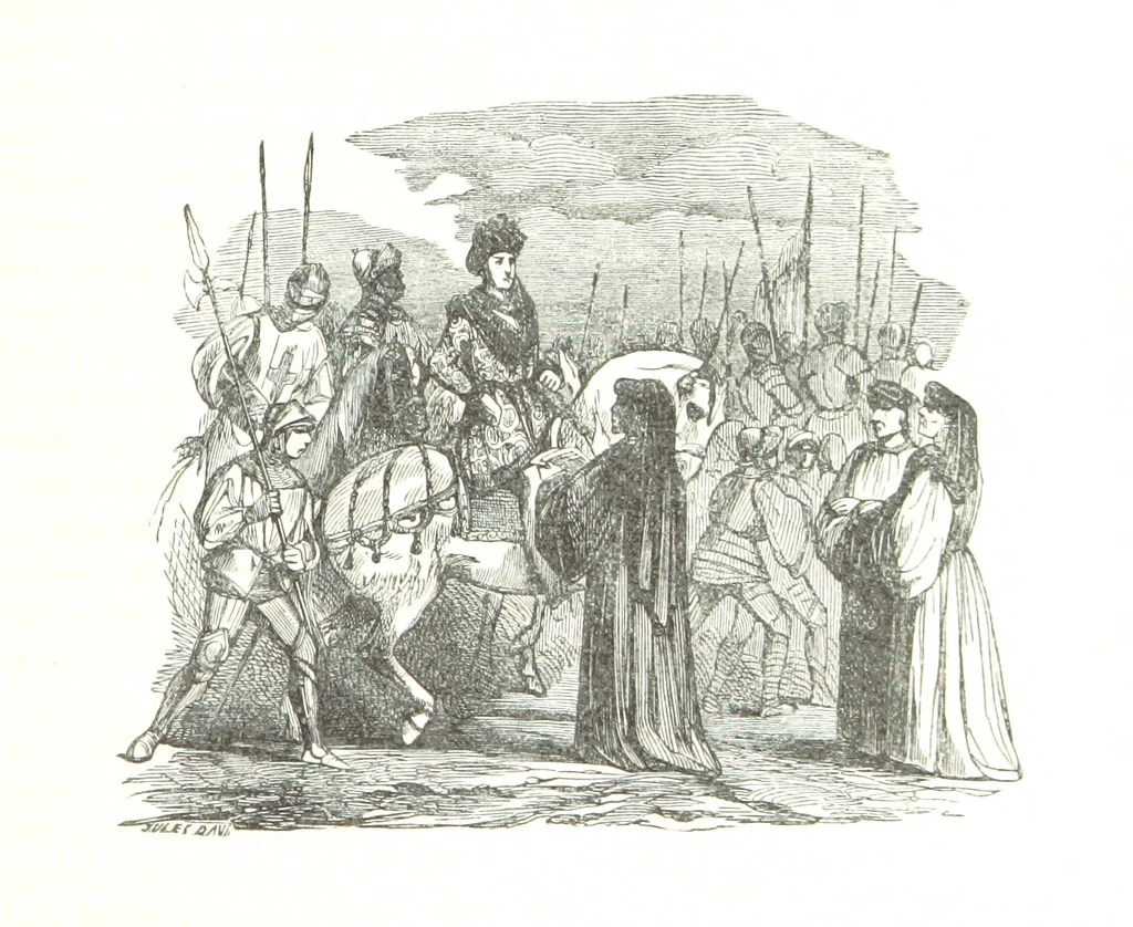 An illustration from The Pictorial History of France and of the French People ... Enriched with ... designs by Jules David, 1843, leaf 665