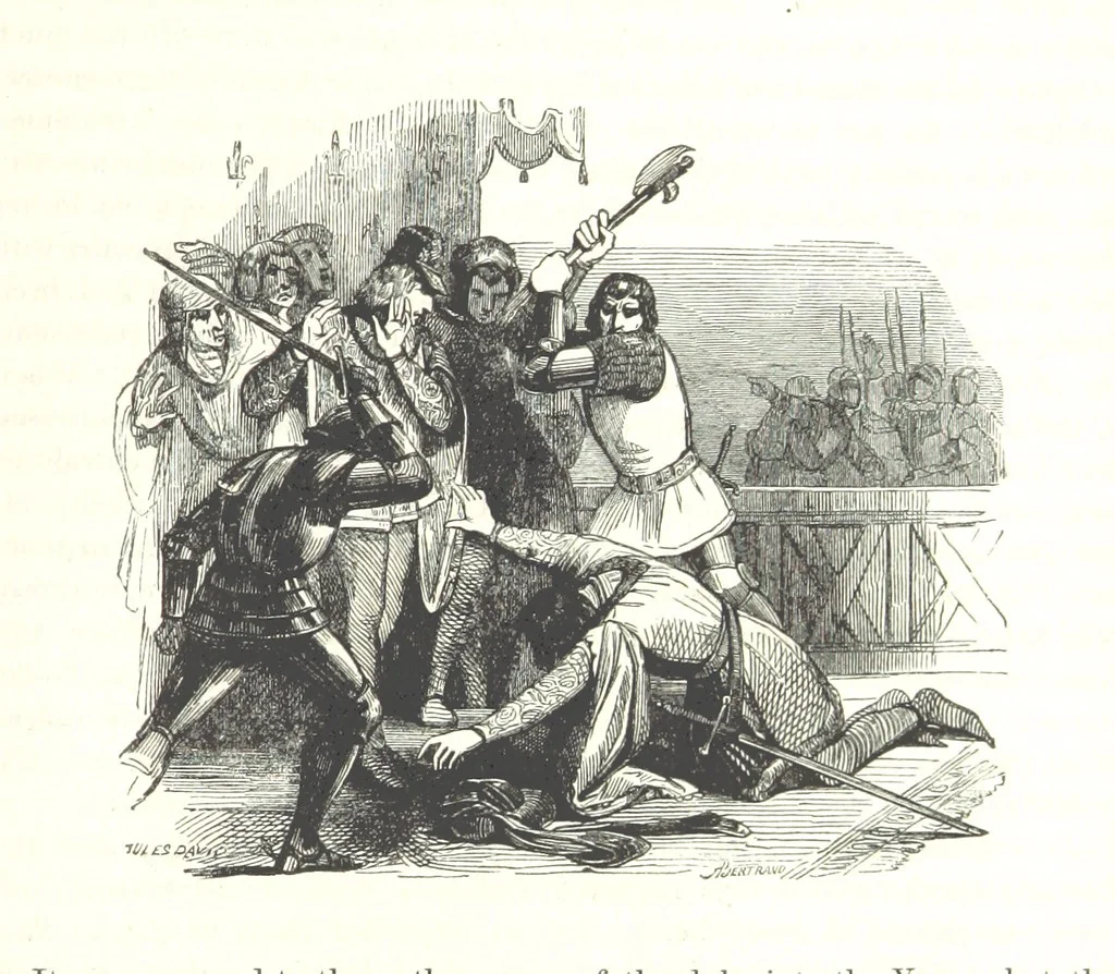 An illustration from The Pictorial History of France and of the French People ... Enriched with ... designs by Jules David, 1843, leaf 675