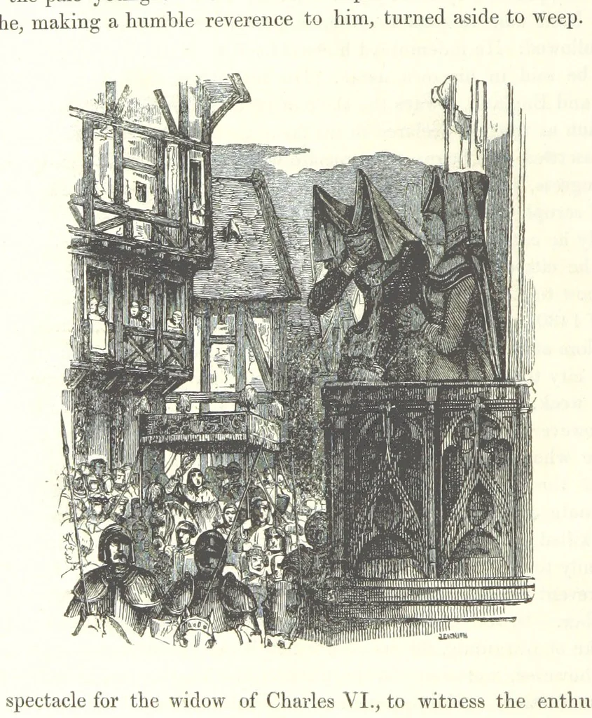 An illustration from The Pictorial History of France and of the French People ... Enriched with ... designs by Jules David, 1843, leaf 694