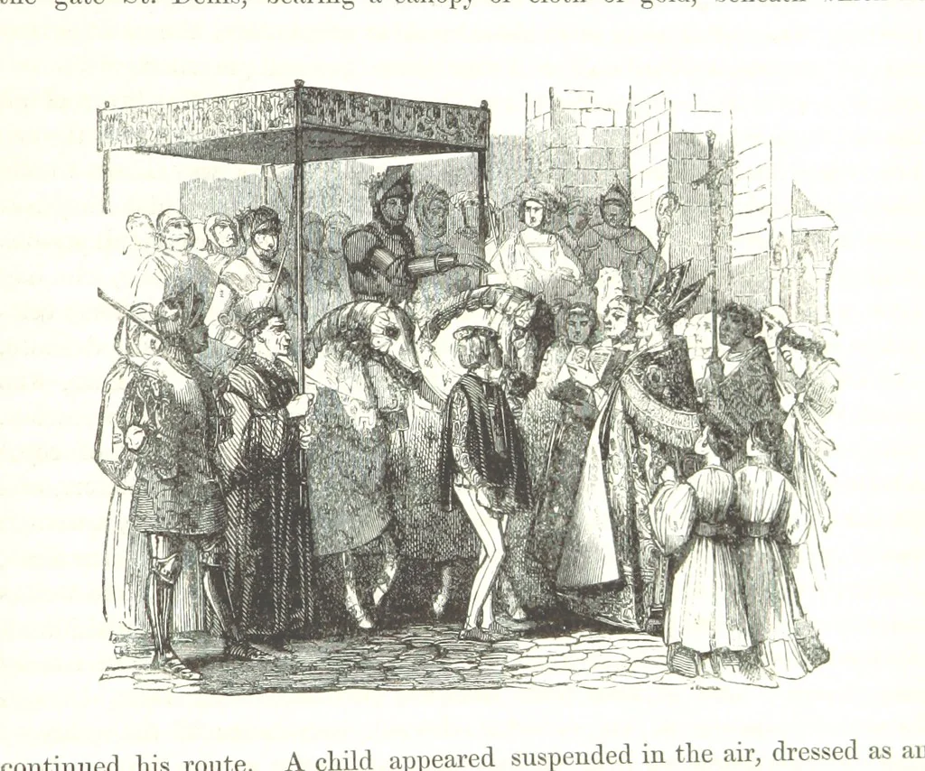 An illustration from The Pictorial History of France and of the French People ... Enriched with ... designs by Jules David, 1843, leaf 701
