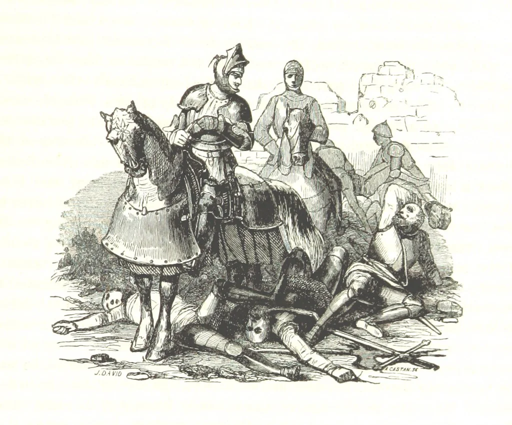 An illustration from The Pictorial History of France and of the French People ... Enriched with ... designs by Jules David, 1843, leaf 707