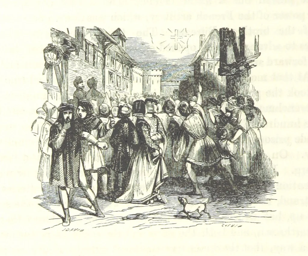 An illustration from The Pictorial History of France and of the French People ... Enriched with ... designs by Jules David, 1843, leaf 710