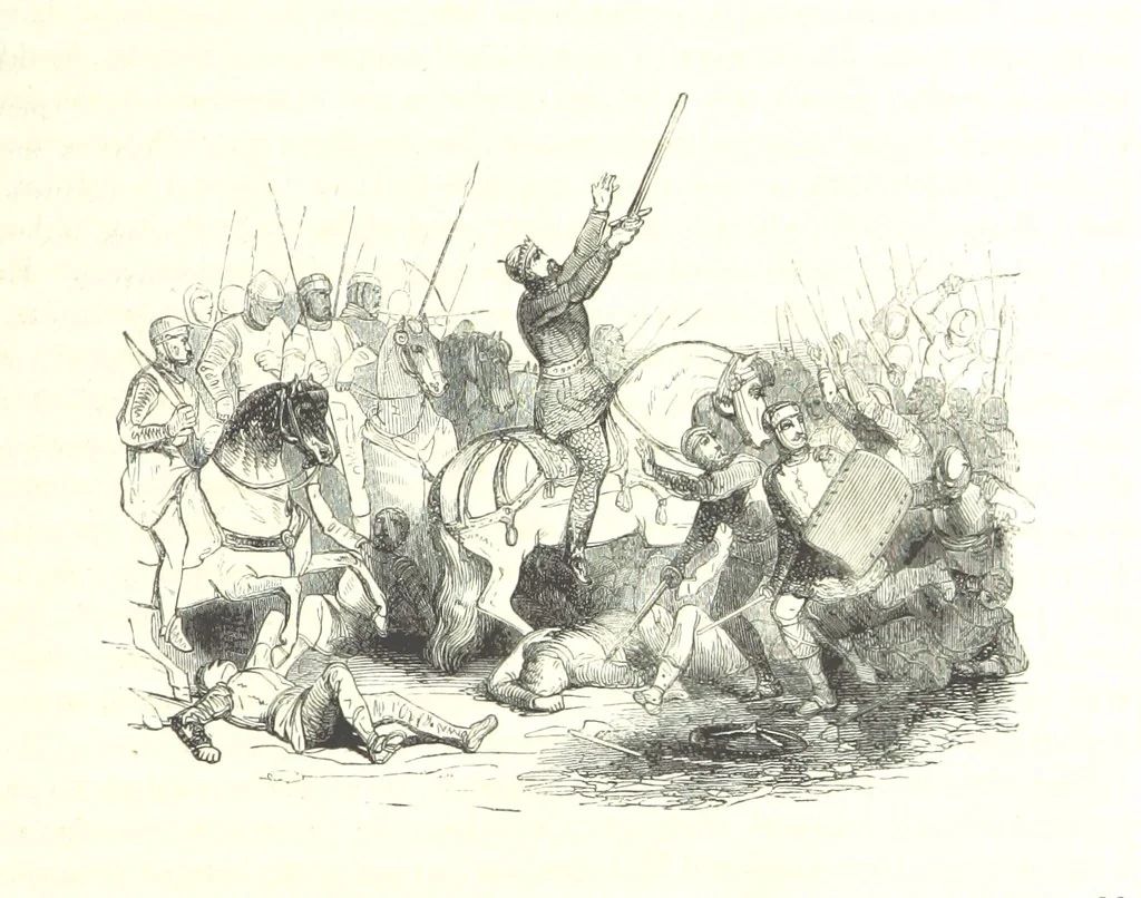 An illustration from The Pictorial History of France and of the French People ... Enriched with ... designs by Jules David, 1843, leaf 73