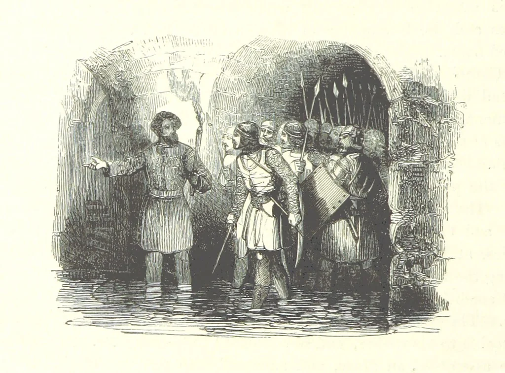 An illustration from The Pictorial History of France and of the French People ... Enriched with ... designs by Jules David, 1843, leaf 76