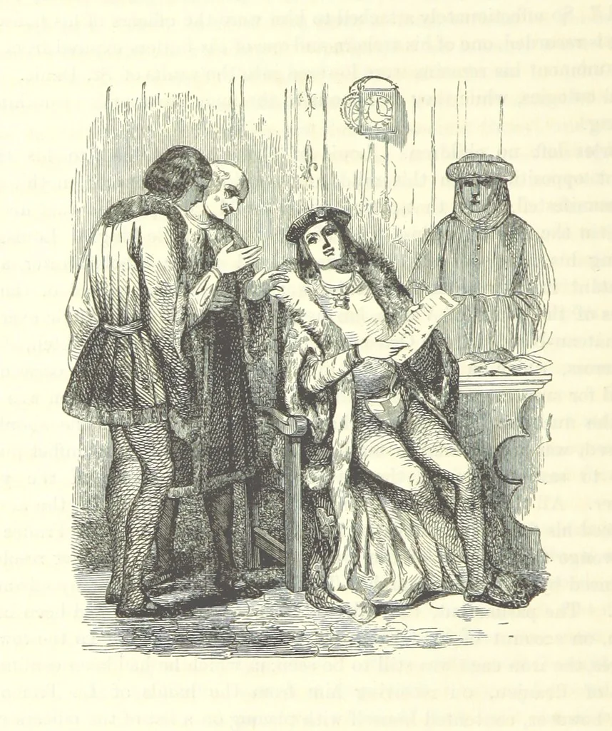 An illustration from The Pictorial History of France and of the French People ... Enriched with ... designs by Jules David, 1843, leaf 112