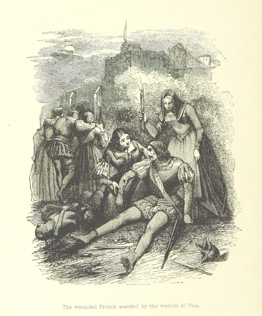 An illustration from The Pictorial History of France and of the French People ... Enriched with ... designs by Jules David, 1843, leaf 118