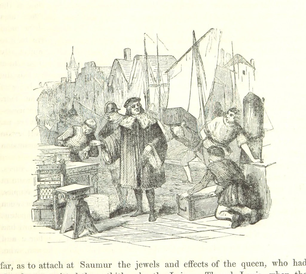 An illustration from The Pictorial History of France and of the French People ... Enriched with ... designs by Jules David, 1843, leaf 127