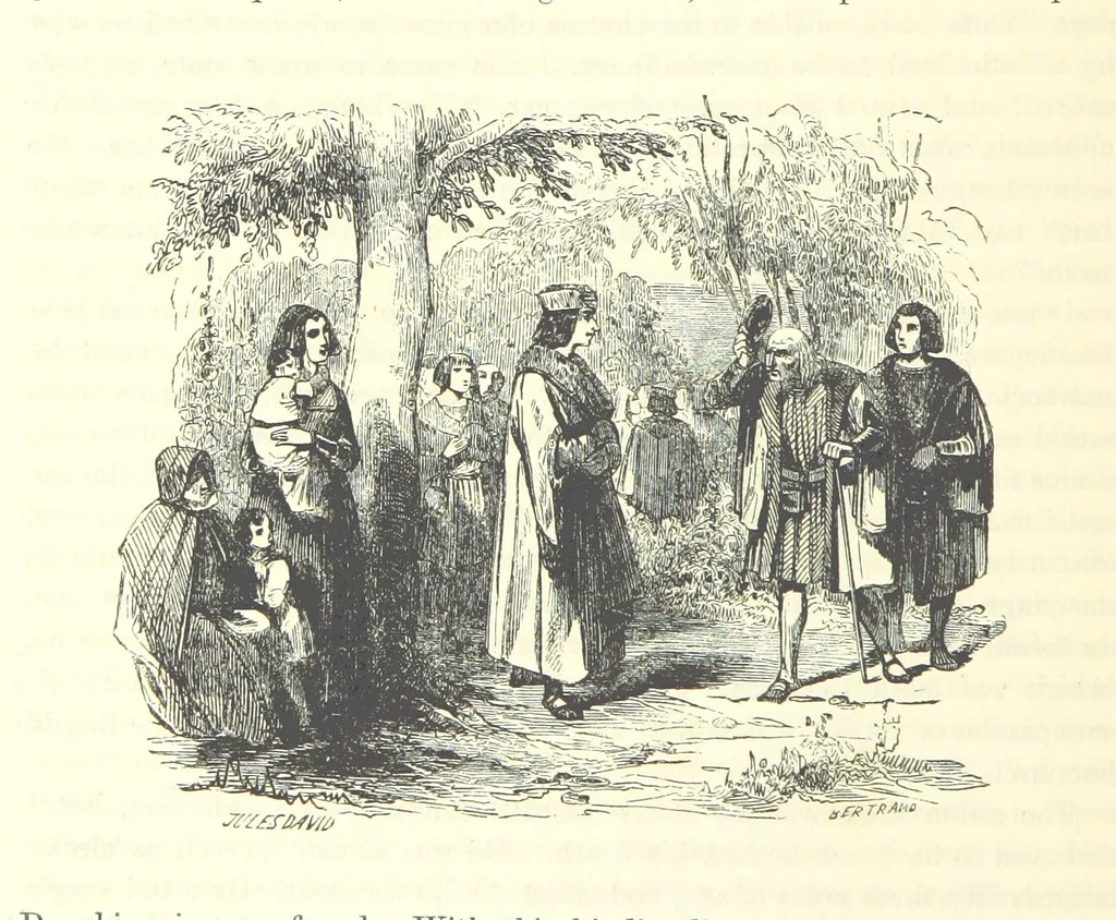 An illustration from The Pictorial History of France and of the French People ... Enriched with ... designs by Jules David, 1843, leaf 156