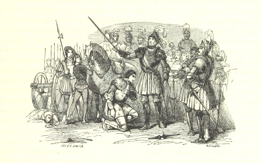 An illustration from The Pictorial History of France and of the French People ... Enriched with ... designs by Jules David, 1843, leaf 161